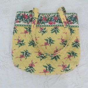Vera Bradley Miller Yellow Hope Pattern